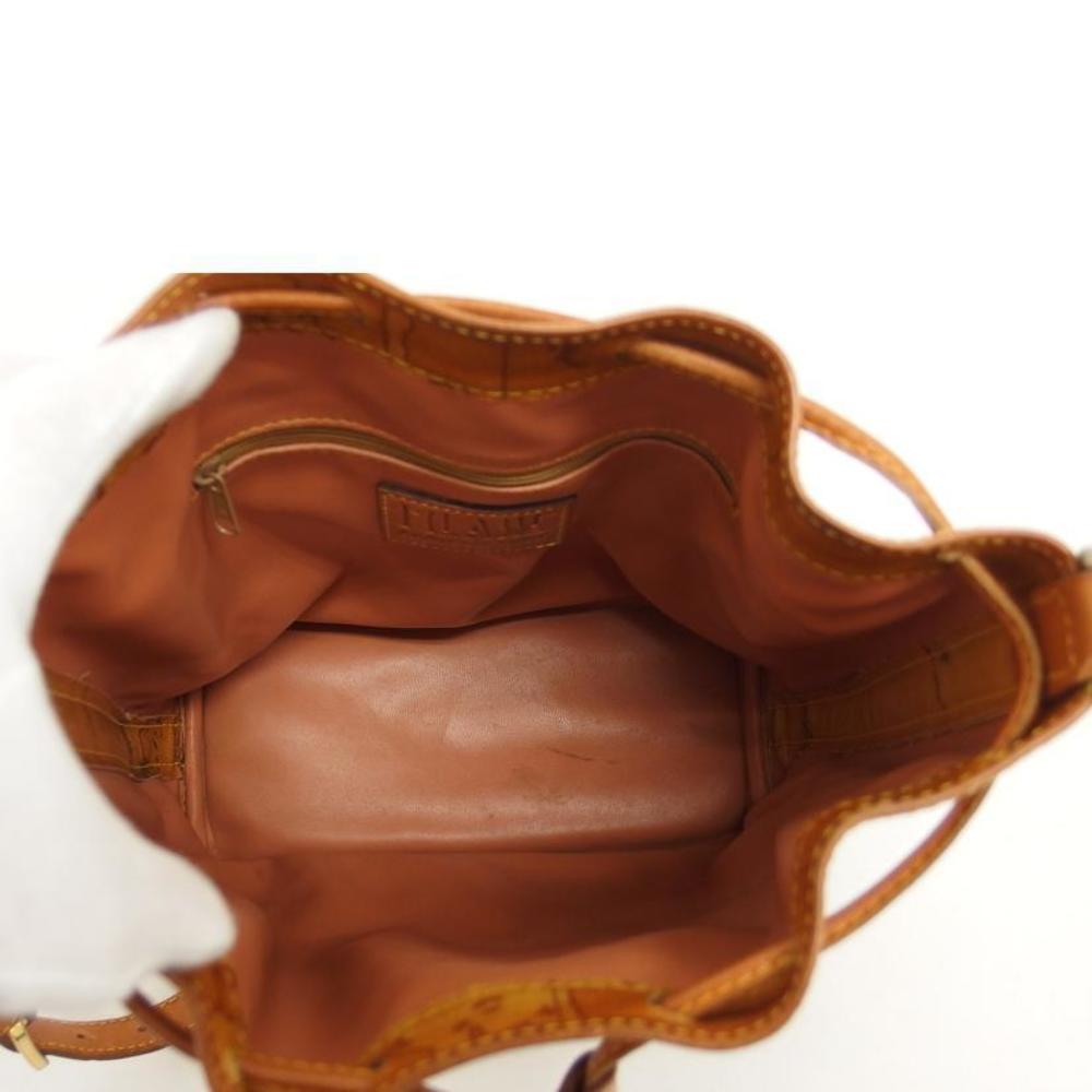 Prima Classe Map Pattern Drawstring Shoulder Bag - Picture 5 of 10